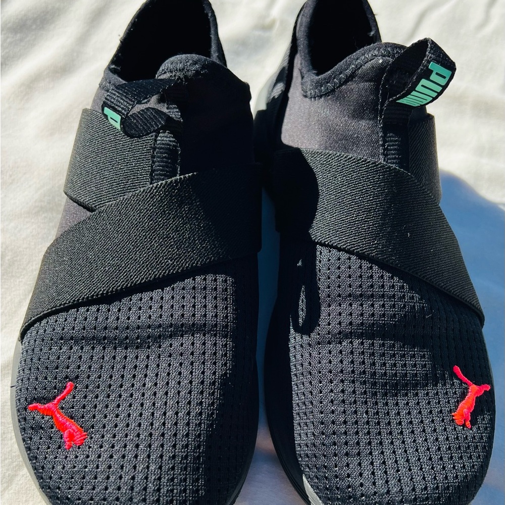 Puma Slip Shoes with Soft Foam Insoles.